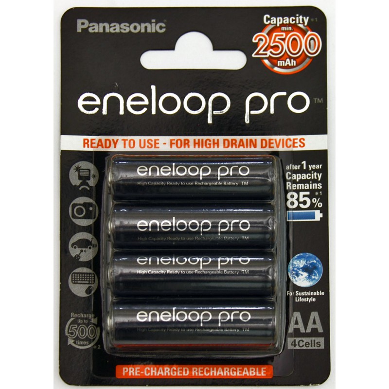 Аккумулятор энелуп аа. Panasonic Eneloop Pro BK-3hcde. Аккумулятор Panasonic Eneloop Pro ni-MH AA 2500 Mah. Аккумуляторы Eneloop Pro 2500mah. Батарейки Panasonic Eneloop.