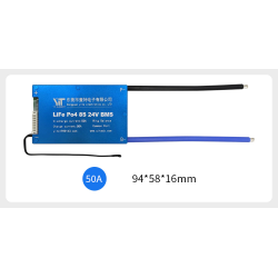 BMS 24V (4s) liFePO4, 50A,...